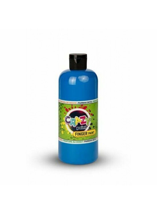 Crazy Fınger Paint Mavi 500 GR