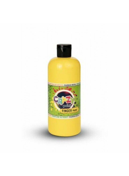 Crazy Fınger Paint Sarı 500 GR Crazy Fınger Paint Sarı 500 GR