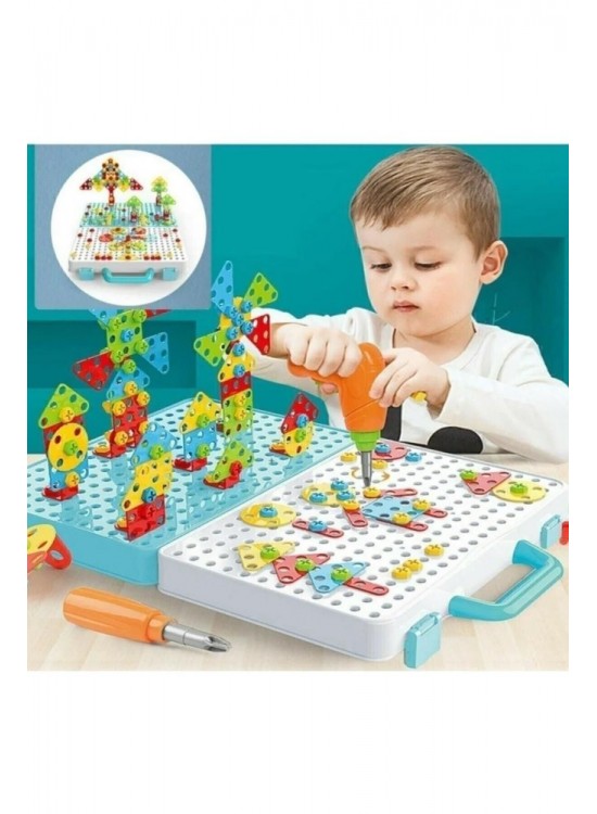 Creatıve Mosaıc Eğitici Puzzle Matkaplı YM002