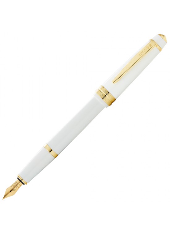 Cross Dolma Kalem Baıley Lıght Beyaz Altın (M) At0746-10MF Cross Dolma Kalem Baıley Lıght Beyaz Altın (M) At0746-10MF