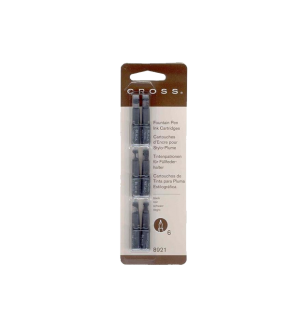 Cross Dolma Kalem Kartuşu Siyah 8921 (1 Adet)