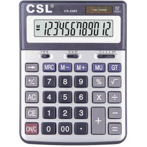 CSL CS-2383 12 Hane Masa Tipi Hesap Makinesi