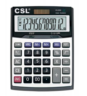 CSL CS-2592 12 Hane Masa Tipi Hesap Makinesi