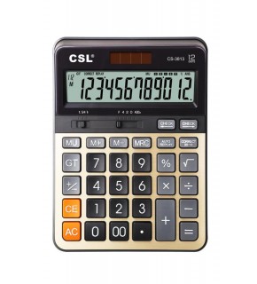 CSL CS-3813 12 Hane Masa Tipi Hesap Makinesi