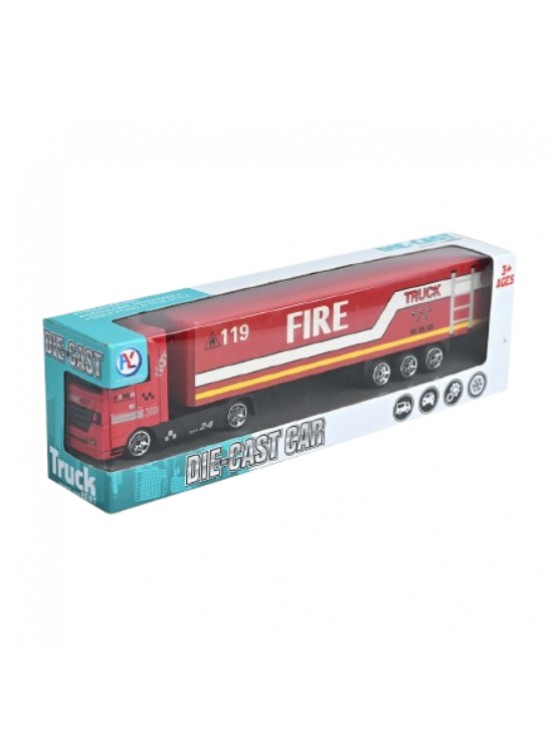 Ctoy Çek Bırak Metal Tır Kutulu HY521-2