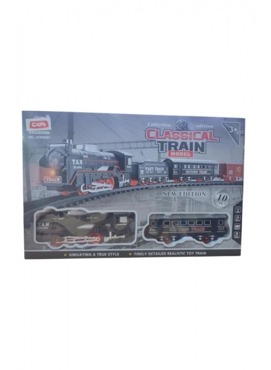 Ctoy Işıklı Sesli Tren Seti10Parça CTOY-JHX6689