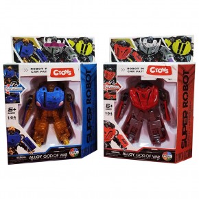 Ctoy Oyuncak Arabaya Dönüşebilen Mini Robot CTOY-666-Z (1 Adet)