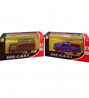 Ctoy Oyuncak Çek Bırak Kapıları Açılabilir Arazi Araçları 1:60 CTOY-MB303-1D