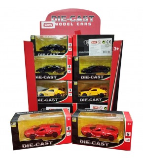 Ctoy Oyuncak Çek Bırak Kapıları Açılabilir Yarış Arabası 1:60 CTOY-MB302-1D