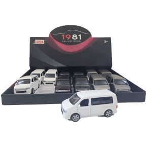 Ctoy Oyuncak Çek Bırak Kapıları Açılır Minibüs 1:32 CTOY-6632-09 (1 Adet)