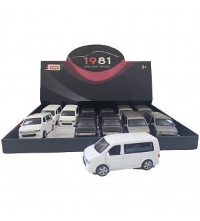 Ctoy Oyuncak Çek Bırak Kapıları Açılır Minibüs 1:32 CTOY-6632-09 (1 Adet)