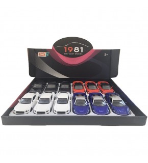 Ctoy oyuncak Çek Bırak Kapıları Açılır Yarış Arabası 1:32 (1 Adet)