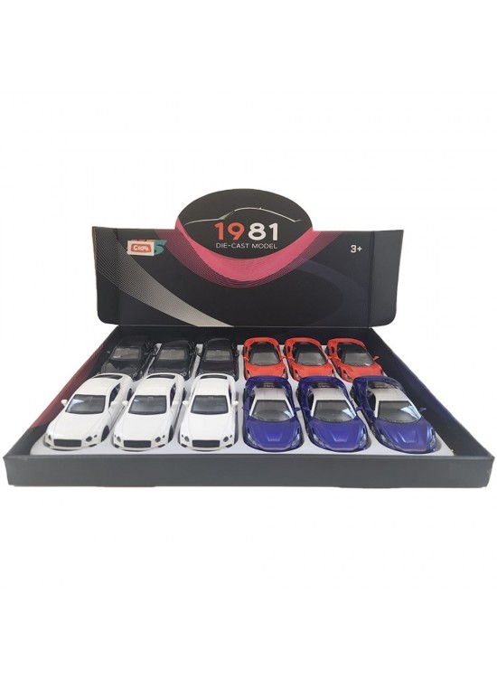 Ctoy oyuncak Çek Bırak Kapıları Açılır Yarış Arabası 1:32 (1 Adet) Ctoy oyuncak Çek Bırak Kapıları Açılır Yarış Arabası 1:32 (1 Adet)