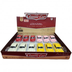 Ctoy Oyuncak Çek Bırak Klasik Otomobil1:32 12Li CTOY-615-3B (1 Adet)