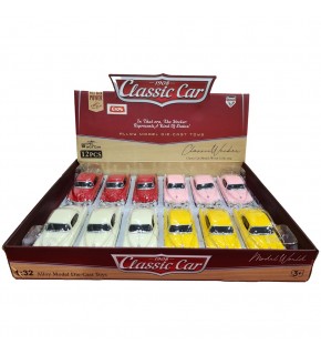 Ctoy Oyuncak Çek Bırak Klasik Otomobil1:32 12Li CTOY-615-3B (1 Adet)