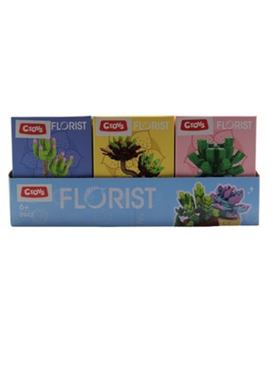Ctoy Oyuncak Çiçek Bloklar (1 Adet)
