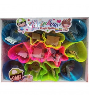 Ctoy Oyuncak Geometrik Şekilli Renkli Stres Yayı CTOY-A7012-2 (1 Adet)