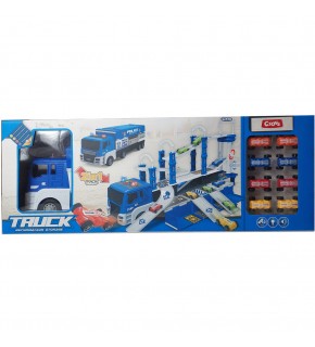 Ctoy Oyuncak Işıklı Müzikli Taşıyıcı Polis Tır CTOY-660-S17