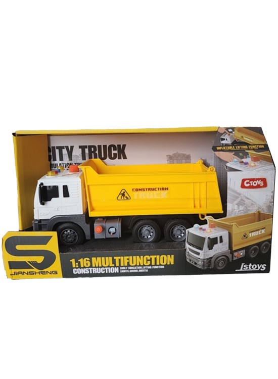 Ctoy Oyuncak Işıklı Sesli 1:16 Kamyon