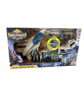 Ctoy Oyuncak Işıklı Sesli Askeri Araç CTOY-F5-1