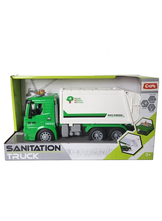 Ctoy Oyuncak Işıklı Sesli Çöp Kamyonu CTOY-PY8920A