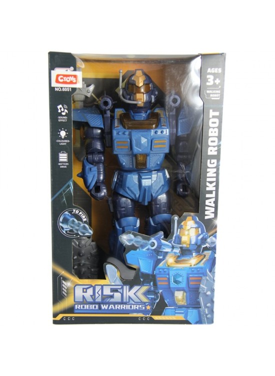 Ctoy Oyuncak Işıklı Sesli Ok Atan Ve 360 Derece Dönen Robot CTOY-6051