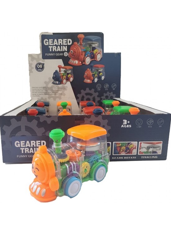 Ctoy Oyuncak Işıklı Sesli Şeffaf Tren (1 Adet) Ctoy Oyuncak Işıklı Sesli Şeffaf Tren (1 Adet)