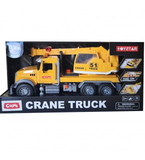 Ctoy Oyuncak Işıklı Ve Işıklı Ve Sesli Vinç Kamyonu