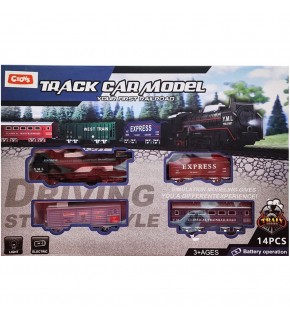 Ctoy Oyuncak Işıklı Ve Pilli Lokomotif Tren Set CTOY-2215-2