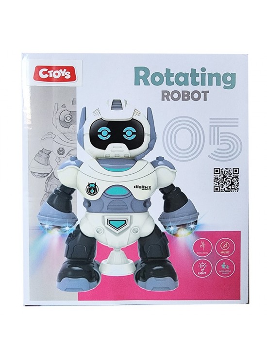 Ctoy Oyuncak Işıklı Ve Sesli Dans Eden Robot Ctoy Oyuncak Işıklı Ve Sesli Dans Eden Robot