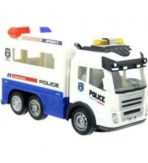 Ctoy Oyuncak Işıklı Ve Sesli Polis Kamyon 89-302A
