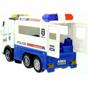 Ctoy Oyuncak Işıklı Ve Sesli Polis Kamyon 89-302A
