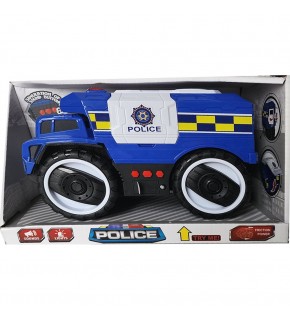 Ctoy Oyuncak Işıklı Ve Sesli Polis Kamyonu