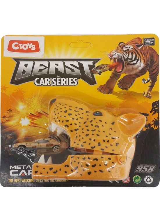Ctoy Oyuncak Kaplan Metal Araba CTOY-KZ958-406A Ctoy Oyuncak Kaplan Metal Araba CTOY-KZ958-406A