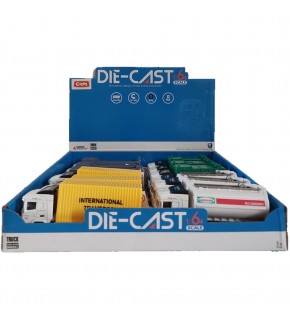 Ctoy Oyuncak Metal Çek Bırak Damperli Kamyonlar CTOY-411-3 (1 Adet)