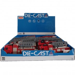 Ctoy Oyuncak Metal Çek Bırak İtfaiye Aracı CTOY-411-2 (1 Adet)