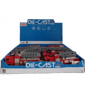 Ctoy Oyuncak Metal Çek Bırak İtfaiye Aracı CTOY-411-2 (1 Adet)