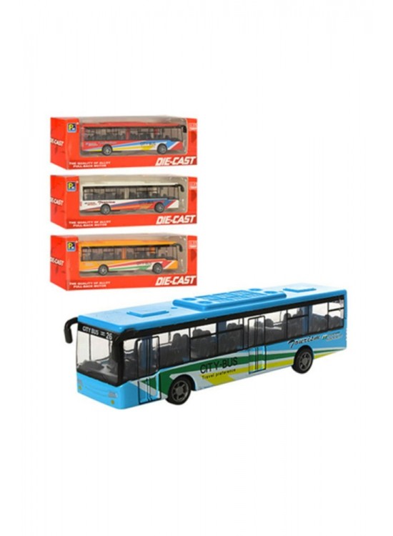 Ctoy Oyuncak Metal Çek Bırak Otobüs (1 Adet) Ctoy Oyuncak Metal Çek Bırak Otobüs (1 Adet)