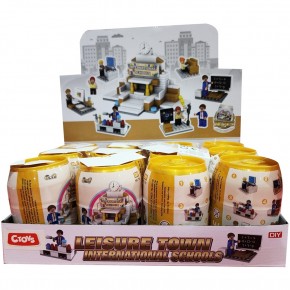 Ctoy Oyuncak Mini Bloklar Okul CTOY-755 (1 Adet)