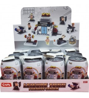 Ctoy Oyuncak Mini Bloklar Spor Salonu CTOY-757 (1 Adet)