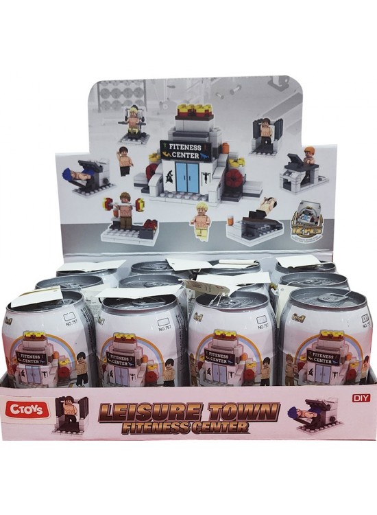Ctoy Oyuncak Mini Bloklar Spor Salonu CTOY-757 (1 Adet) Ctoy Oyuncak Mini Bloklar Spor Salonu CTOY-757 (1 Adet)