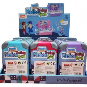 Ctoy Oyuncak Mini Çekçekli Doktor Çantası CTOY-9988-10