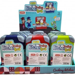 Ctoy Oyuncak Mini Çekçekli Mutfak Çantası (1 Adet)