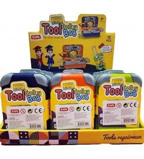 Ctoy Oyuncak Mini Çekçekli Tamir  Çantası CTOY-9988-8