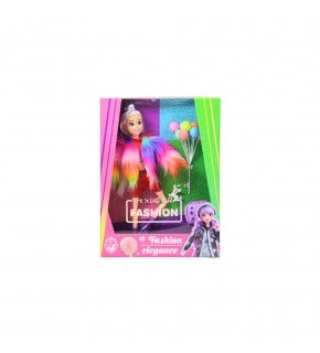 Ctoy Oyuncak Moda Aksesuarlı Oyuncak Bebek 11.5 Inch Ctoy-8671-12