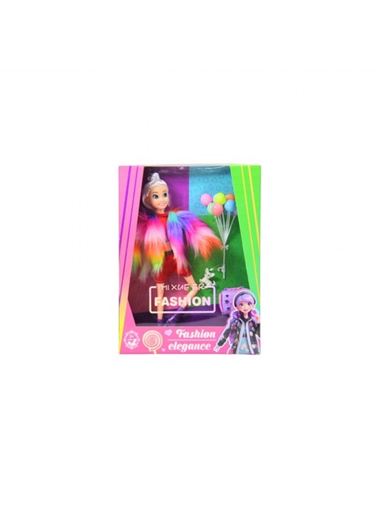 Ctoy Oyuncak Moda Aksesuarlı Oyuncak Bebek 11.5 Inch Ctoy-8671-12