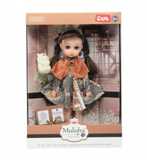Ctoy Oyuncak Mulisha Klasik Moda Aksesuarlı Oyuncak Bebek Ctoy-qj105c