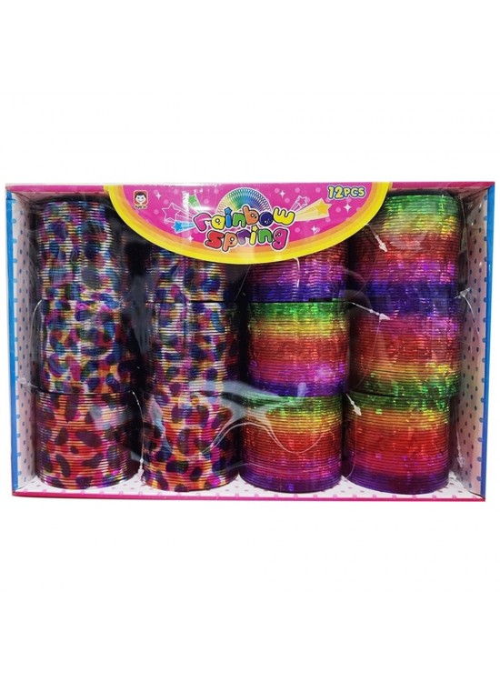 Ctoy Oyuncak Parlak Renkli Stres Yayı Yuvarlak CTOY-A7512-2 (1 Adet)