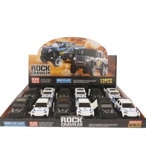 Ctoy Oyuncak Polis Araba Sürtmeli Pikap CTOY-2107 (1 Adet)