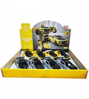 Ctoy Oyuncak Robota Dönüşebilen Araba 8Li Stant CTOY-333-3